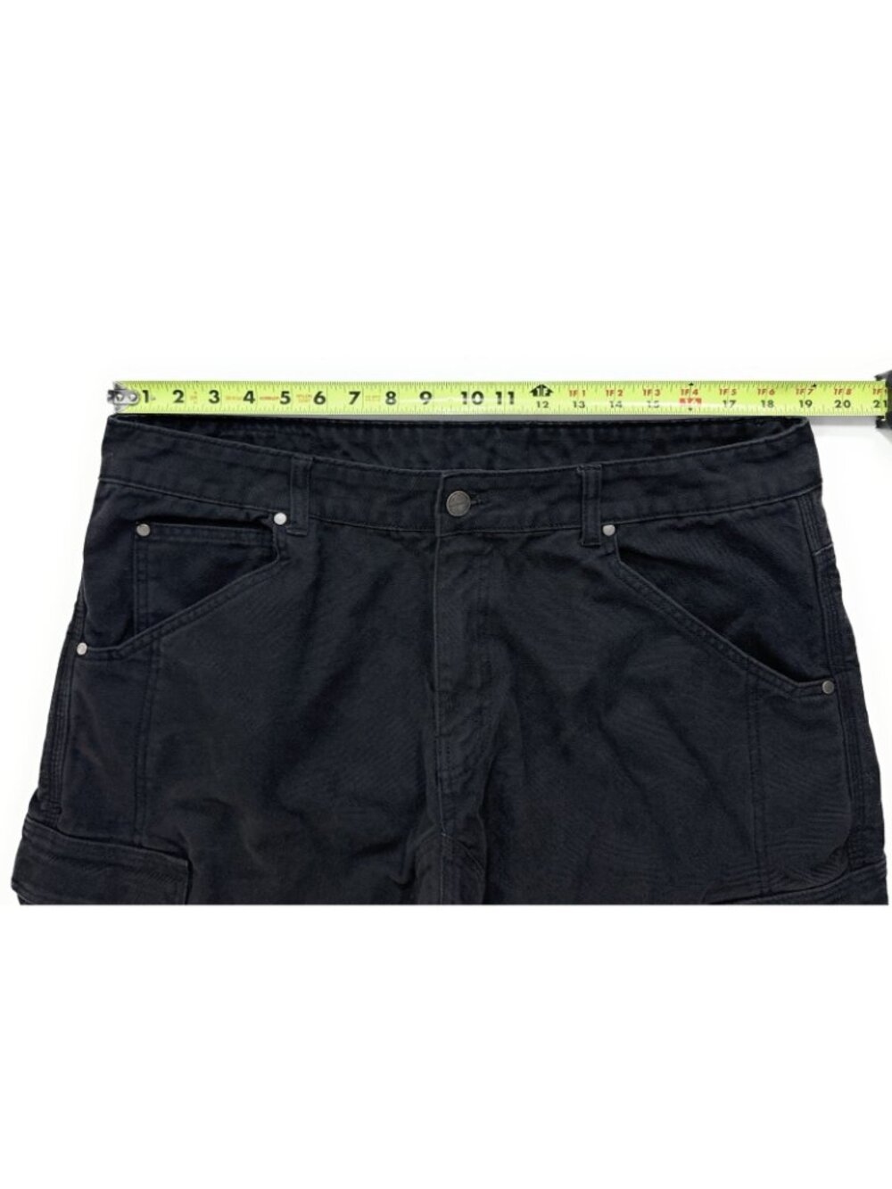 Bilt Iron Workers Rider Cargo Pants Mens Size 38x32 Reinforced Motorcycle Jeans - Picture 8 of 11